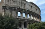 The Colosseum in the center of Rome