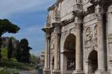 The Arch of Constantine is a triumphal arch in Rome, situated between the Colosseum and the Palatine Hill
