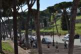 A park at the end of Via di San Gregorio near the Arch of Constantine
