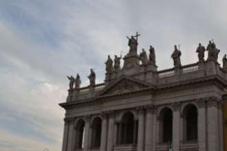 The official name ~ Archbasilica of the Most Holy Saviour and Saints John the Baptist and the Evangelist at the Lateran
