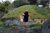 The Etruscan tombs date from the 9th century BC to the late Etruscan age of the 3rd century BC