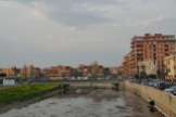 View from a pedestrian bridge in Ladispoli