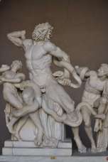 Laocoön is one of the most famous Greek statues in ancient Rome. What an interesting story... google Laocoön.